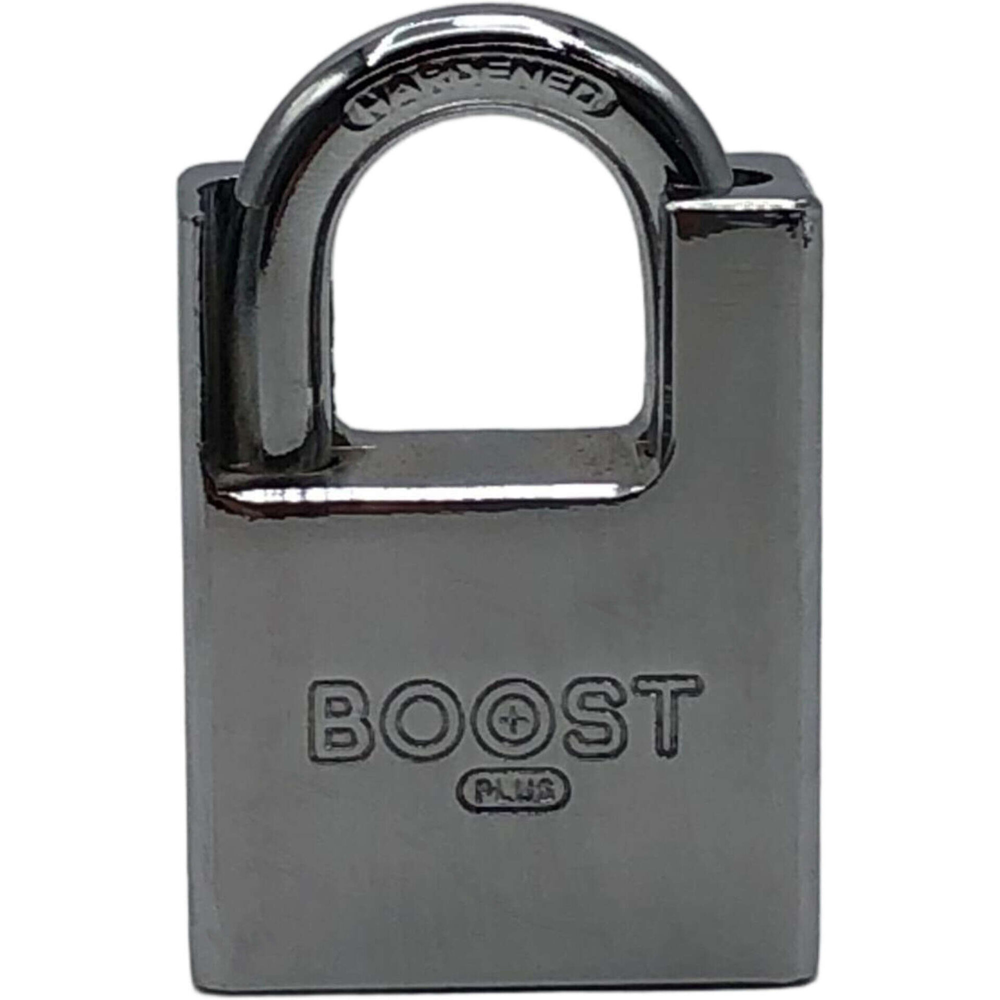 Cadeado Extra Forte com Chave Prateado Boost