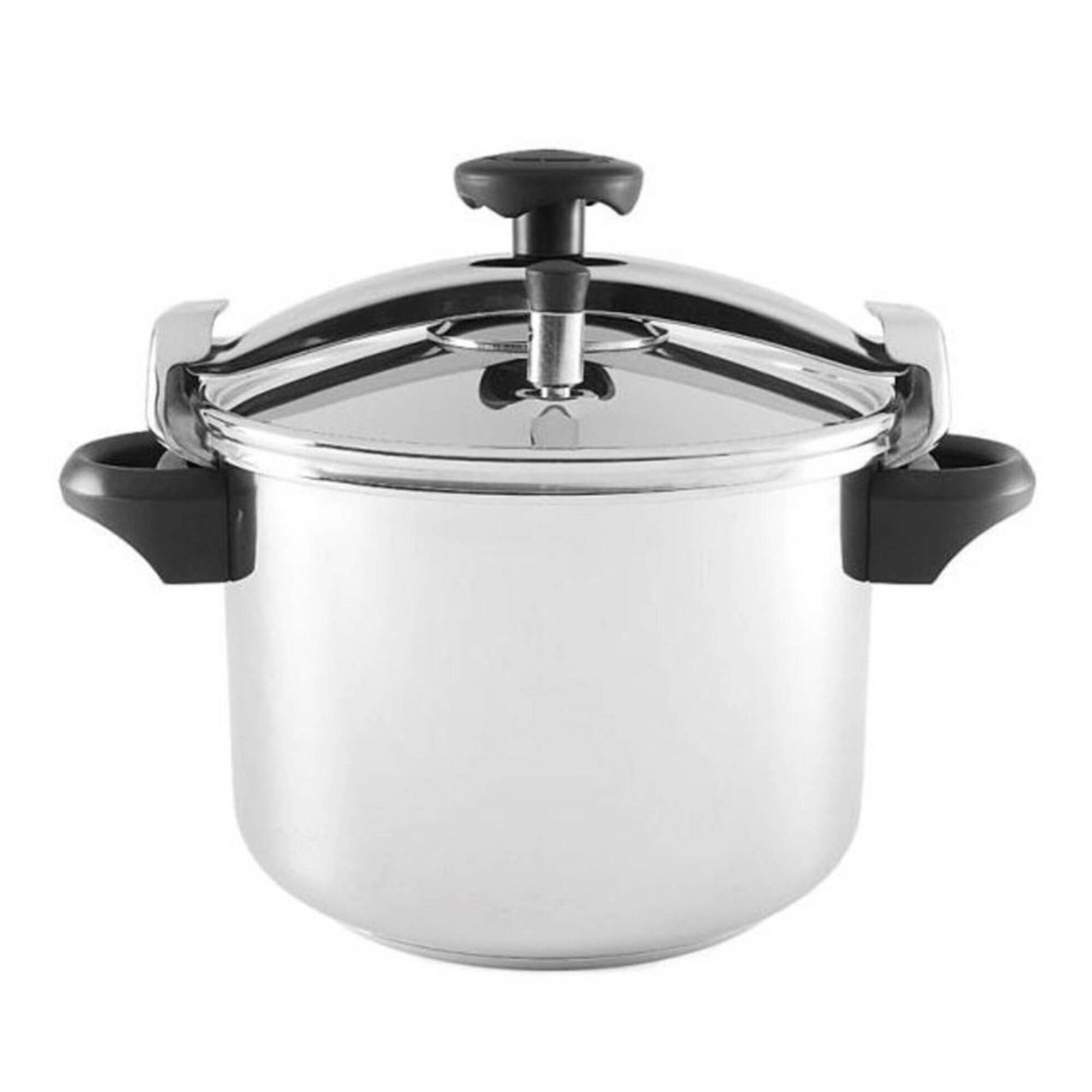 Panela Pressão Aço Inoxidável 8L sem Cesto Tradicional Panela Pressão Aço Inoxidável 8L sem Cesto Tradicional