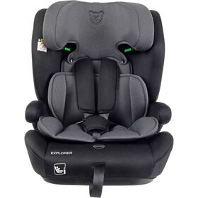 Cadeira Auto I-Size 76-150cm Preta Explorer Happy Bear