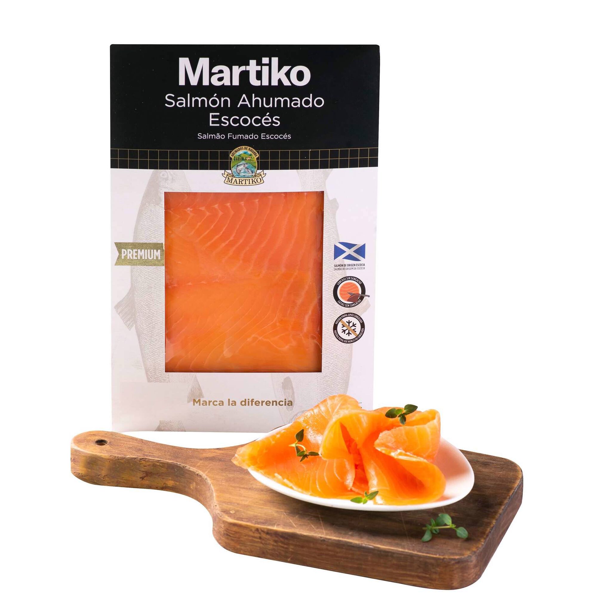 Salmão Fumado da Escócia Salmão Fumado da Escócia