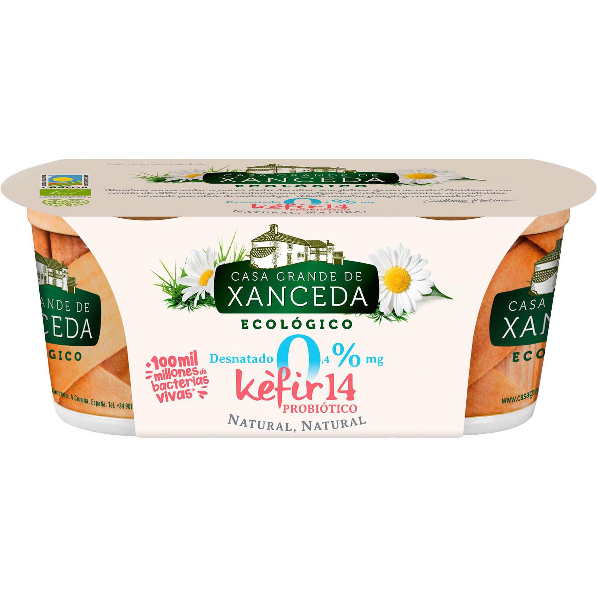 Iogurte Kefir 14 Cremoso Magro Natural