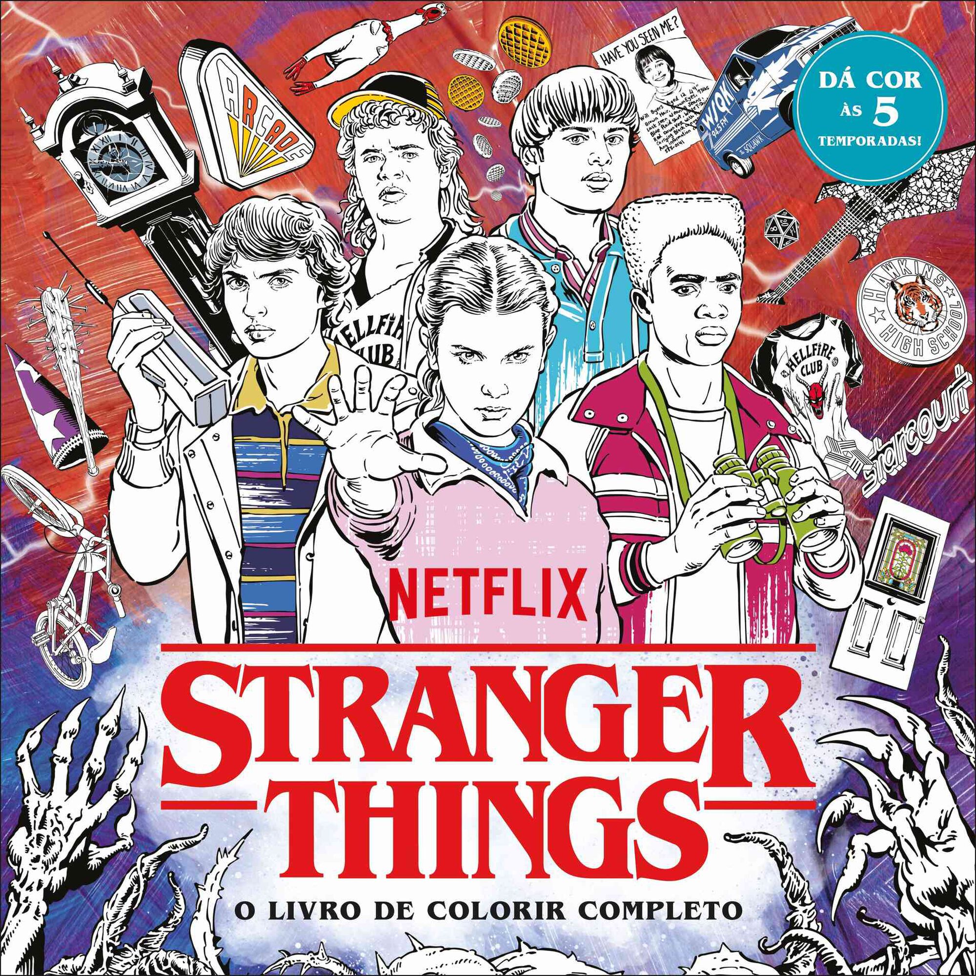 Stranger Things - O Livro de Colorir Completo