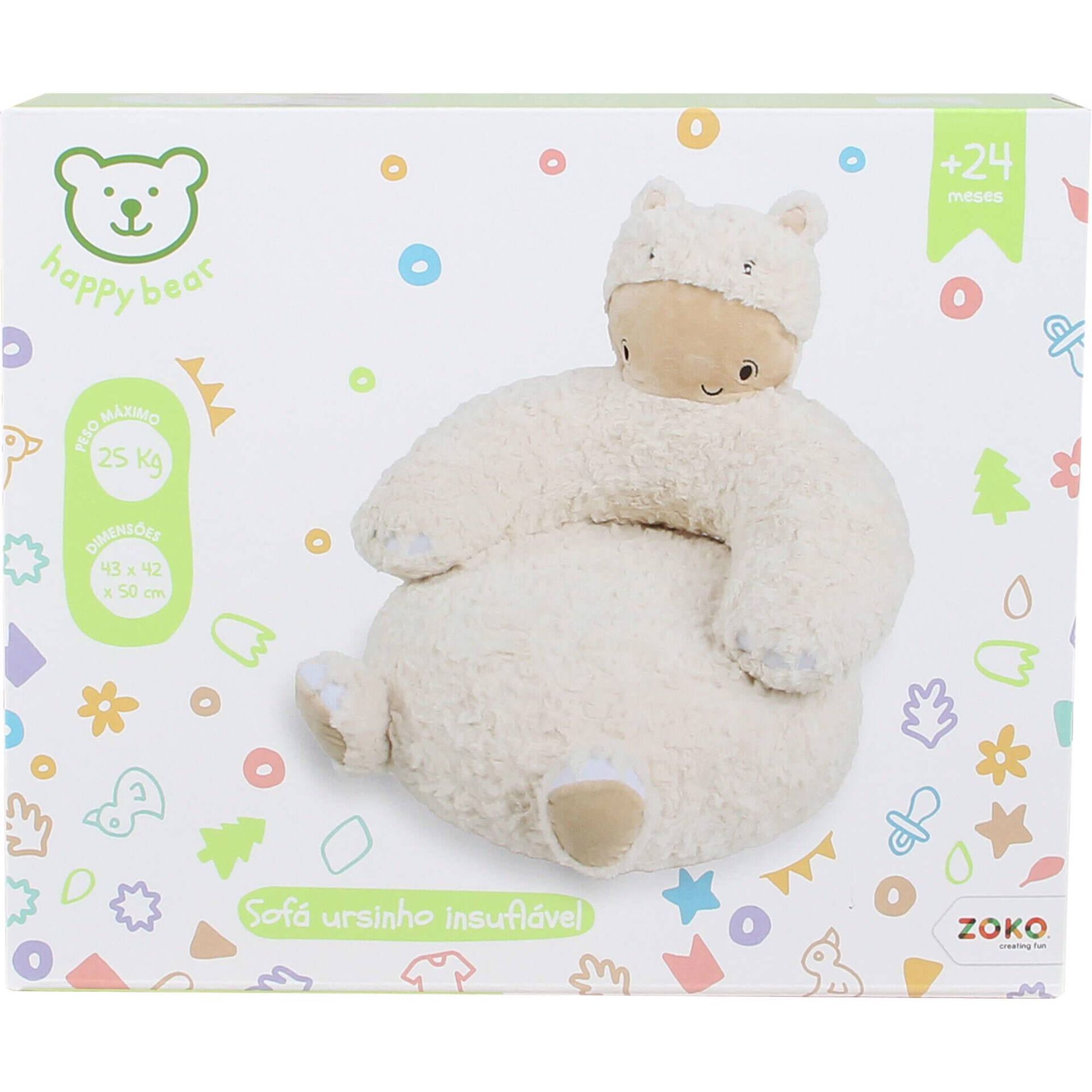 Zoko-Happy Bear - Sof&aacute; Ursinho Insufl&aacute;vel