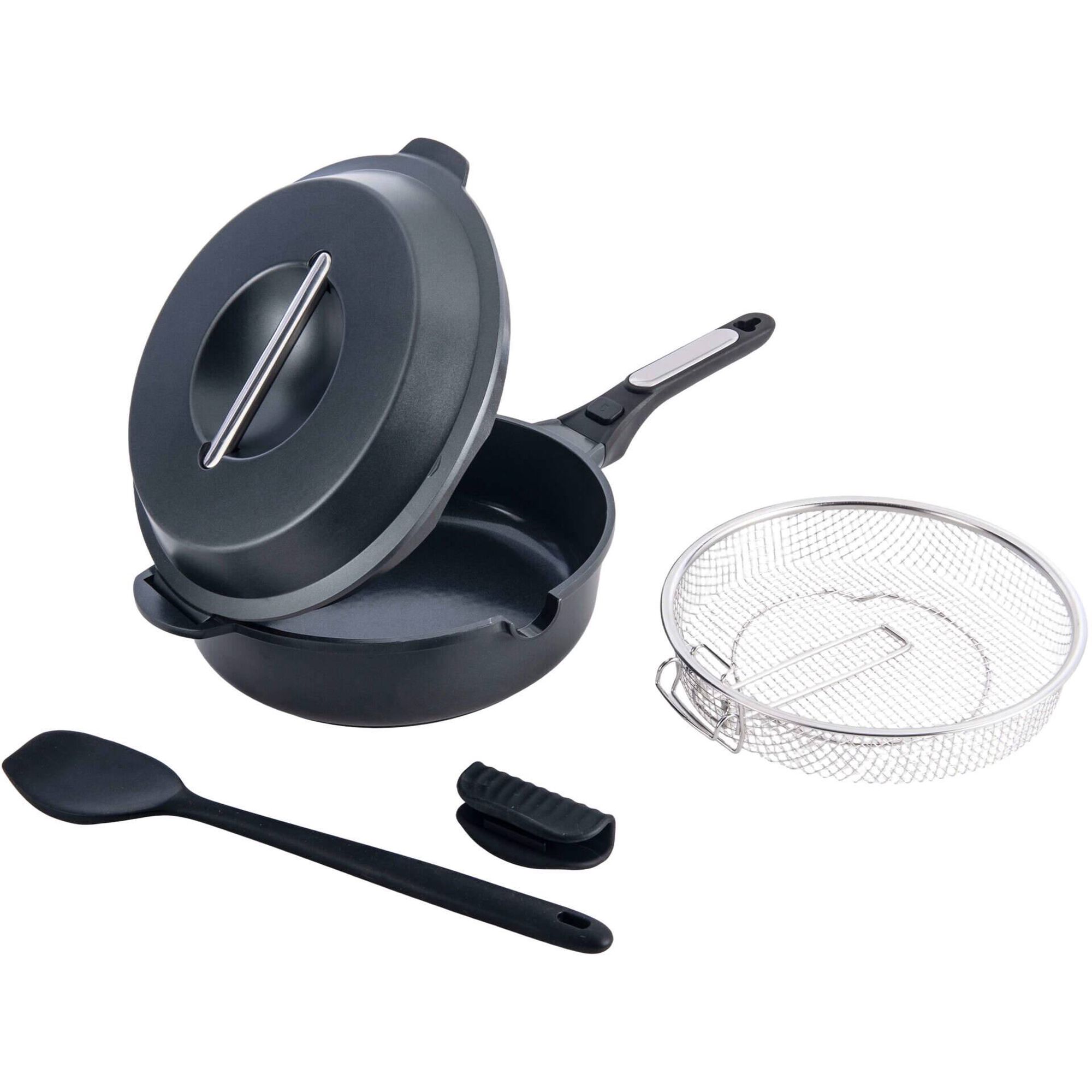 Set Multifun&ccedil;&otilde;es 10 em 1 Omnicook Preto Kasa