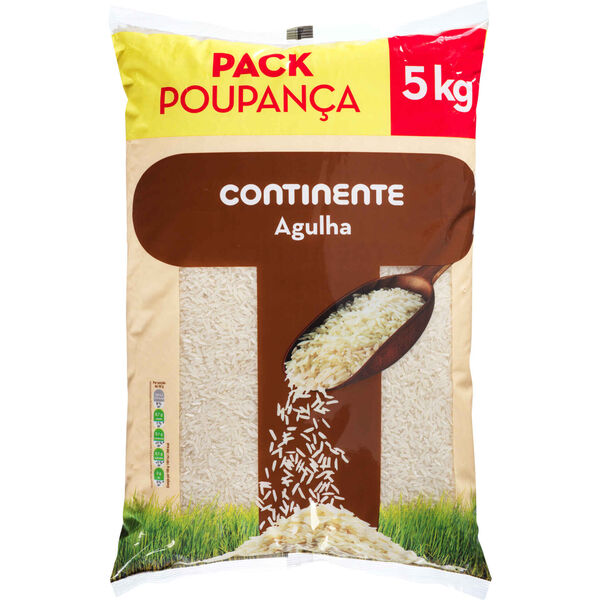 Arroz Agulha Pack Poupança Continente