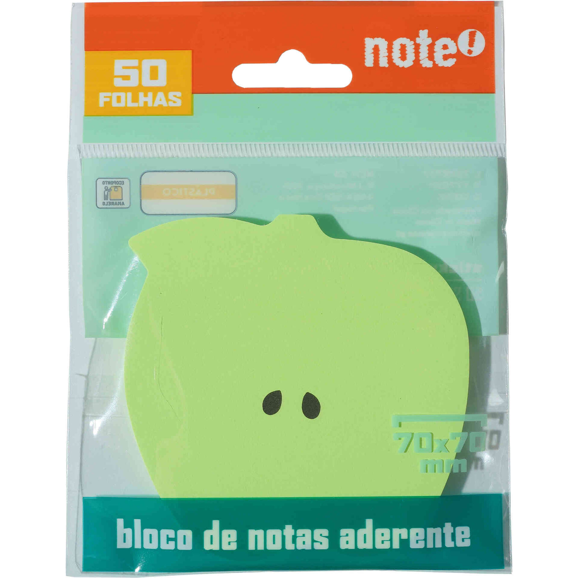 Bloco de Notas Aderentes 50 Folhas (v&aacute;rias cores) Note!