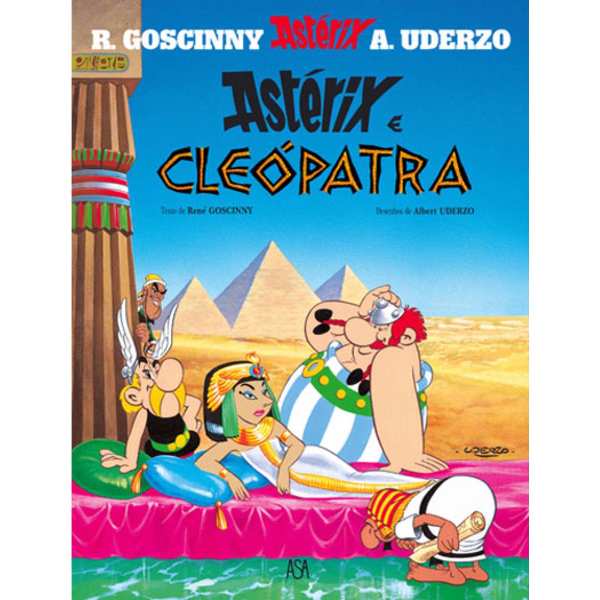 Astérix e Cleópatra (volume 6)