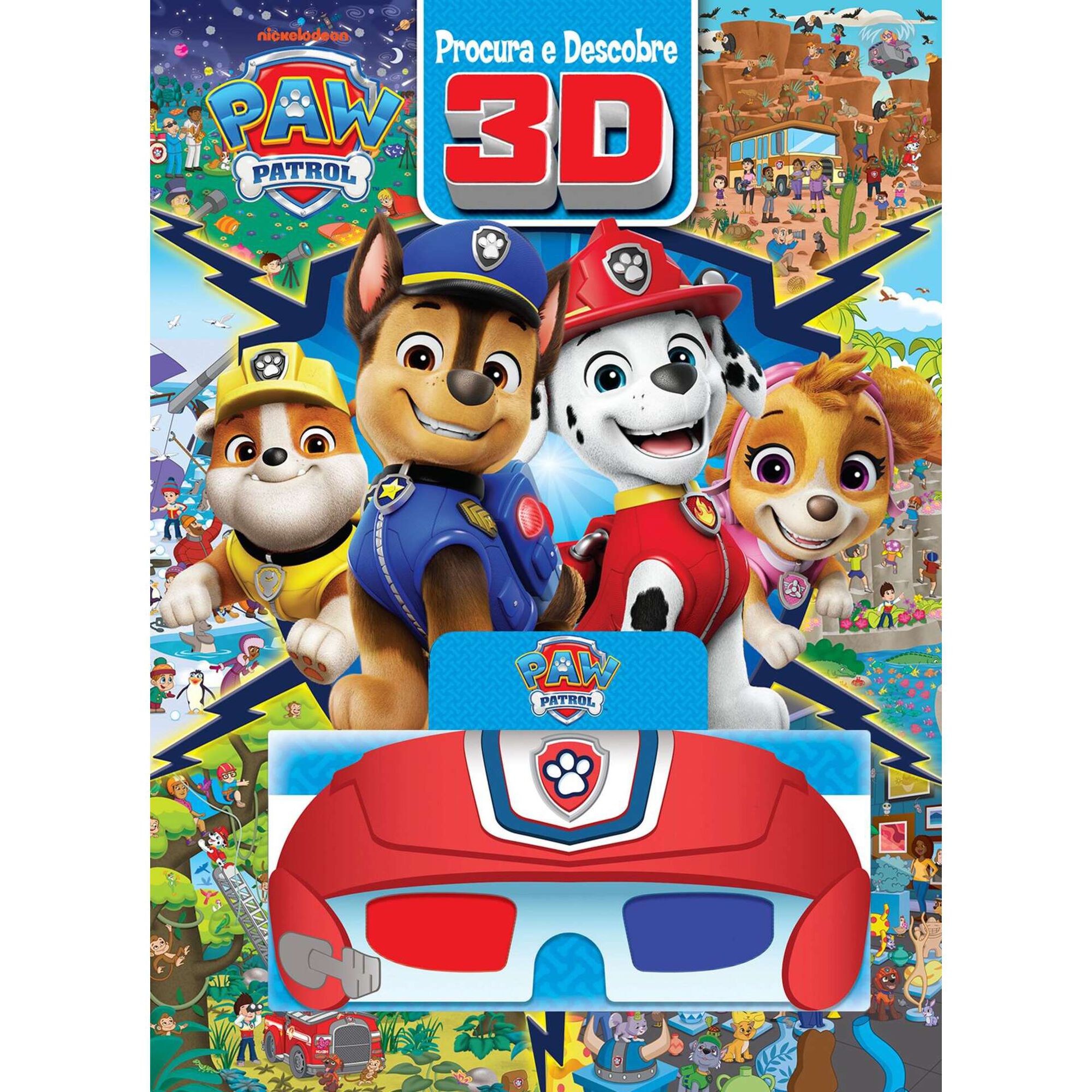 Paw Patrol - 3D Procura e Descobre Paw Patrol - 3D Procura e Descobre