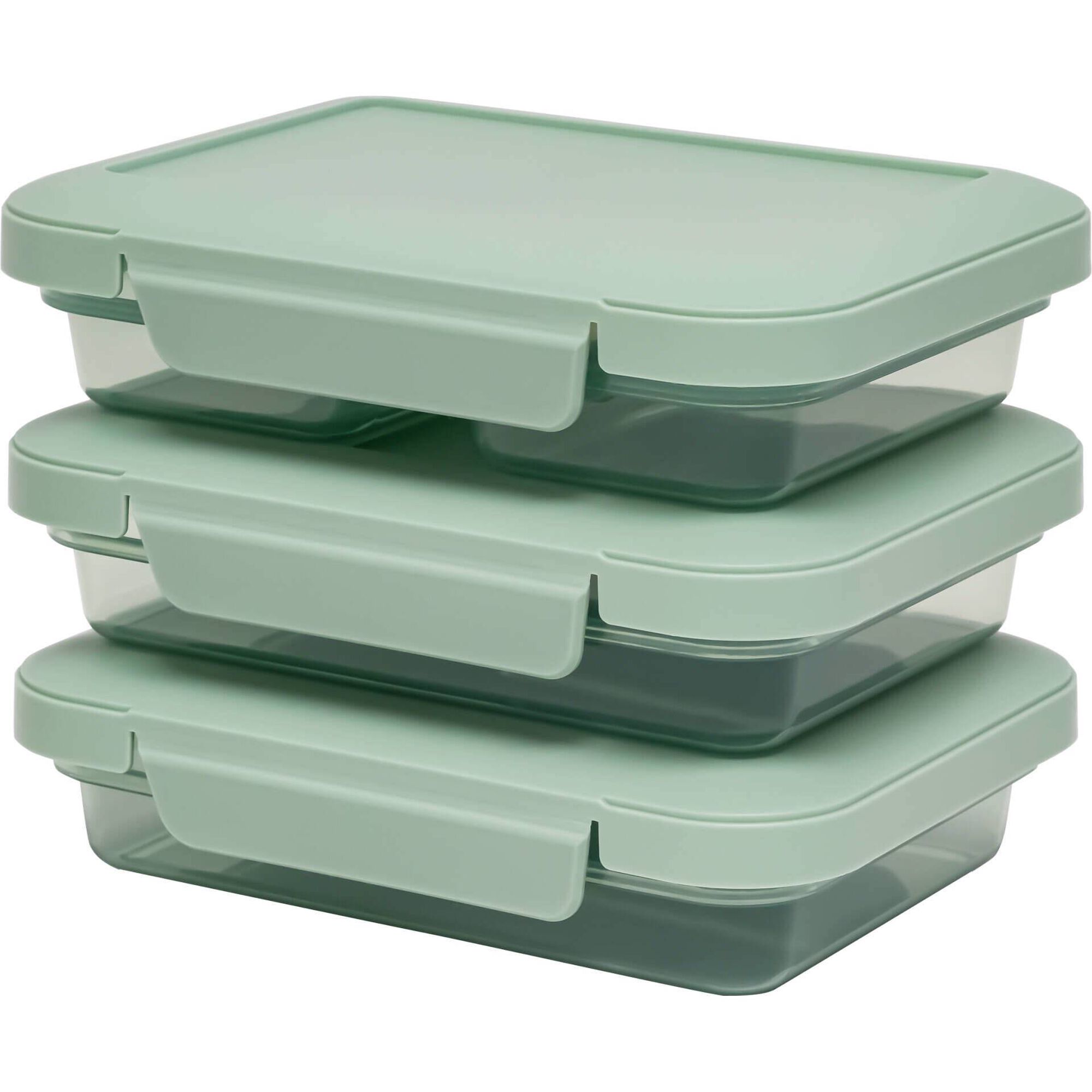 Conjunto 3 Caixas Herméticas Light