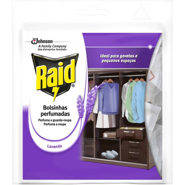 Inseticida Anti-Traça Bolsinha Lavanda Raid