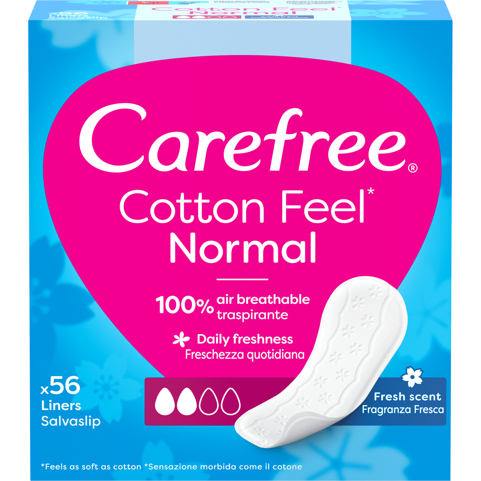 Pensos Di&aacute;rios Cotton Feel Normal Carefree