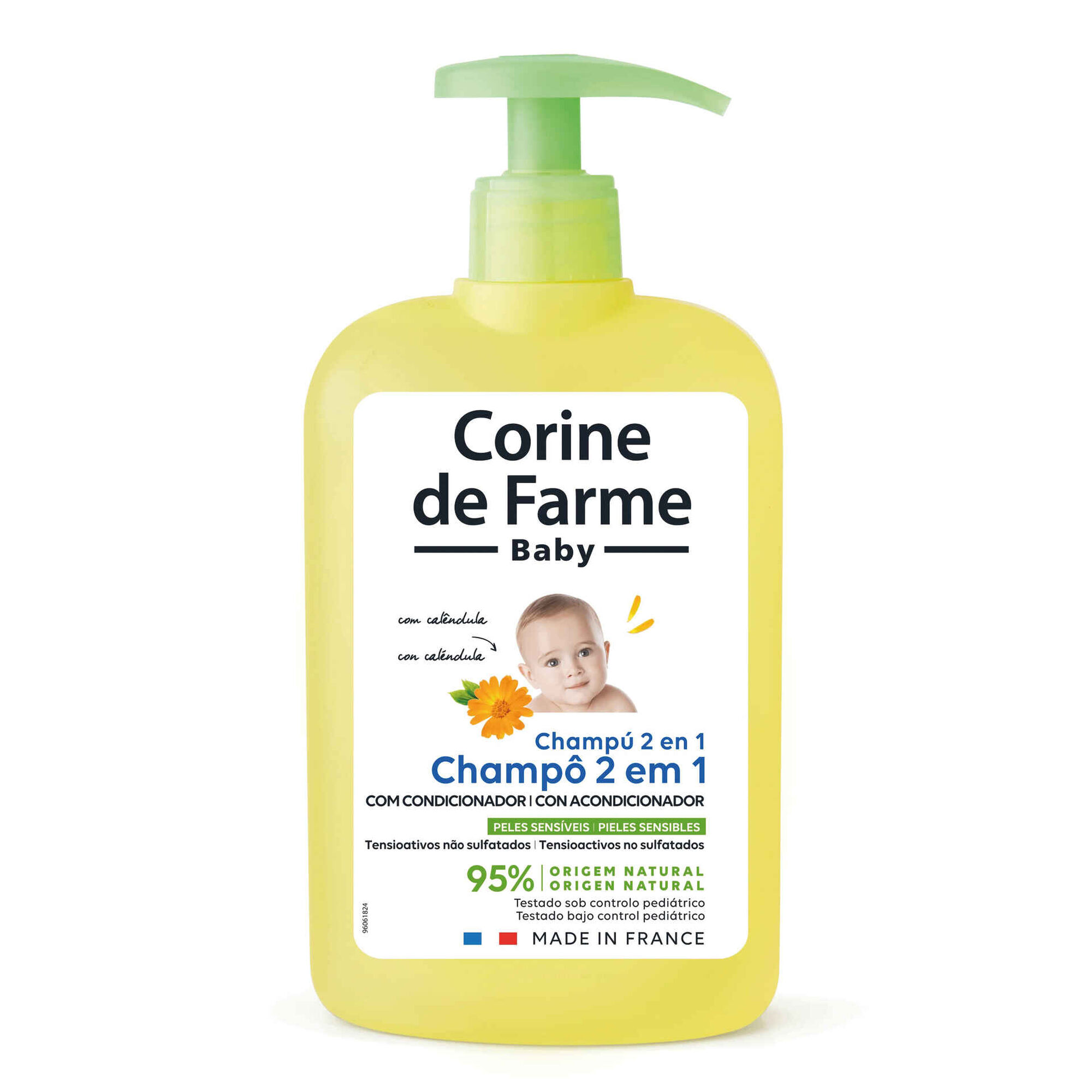 Champ&ocirc; Pele Sens&iacute;vel 2 em 1 Corine de Farme