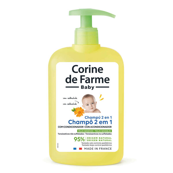 Champô Pele Sensível 2 em 1 Corine de Farme