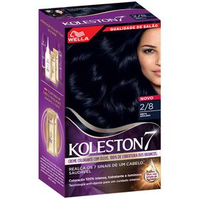 Colora&ccedil;&atilde;o Permanente Preto Azulado 2.8 Koleston