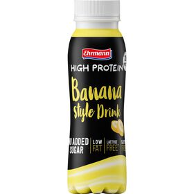 Iogurte L&iacute;quido Prote&iacute;na Banana sem Lactose