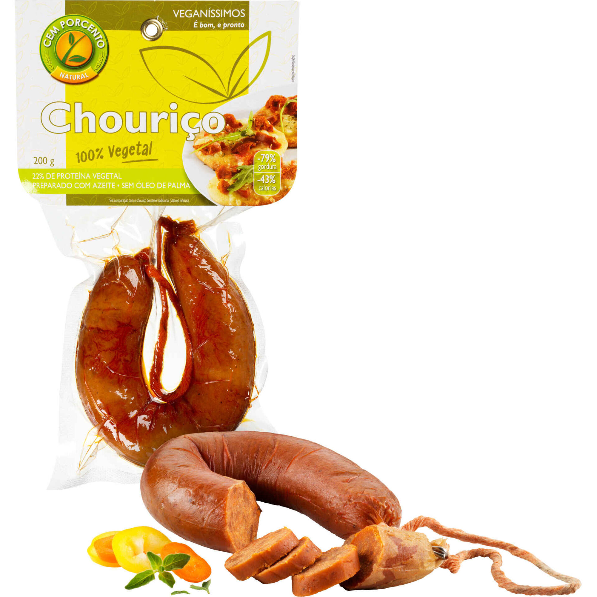 Chouriço Enchido 100% Vegetal