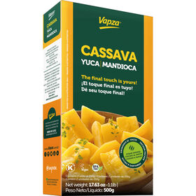 Mandioca Cozida a Vapor Vapza