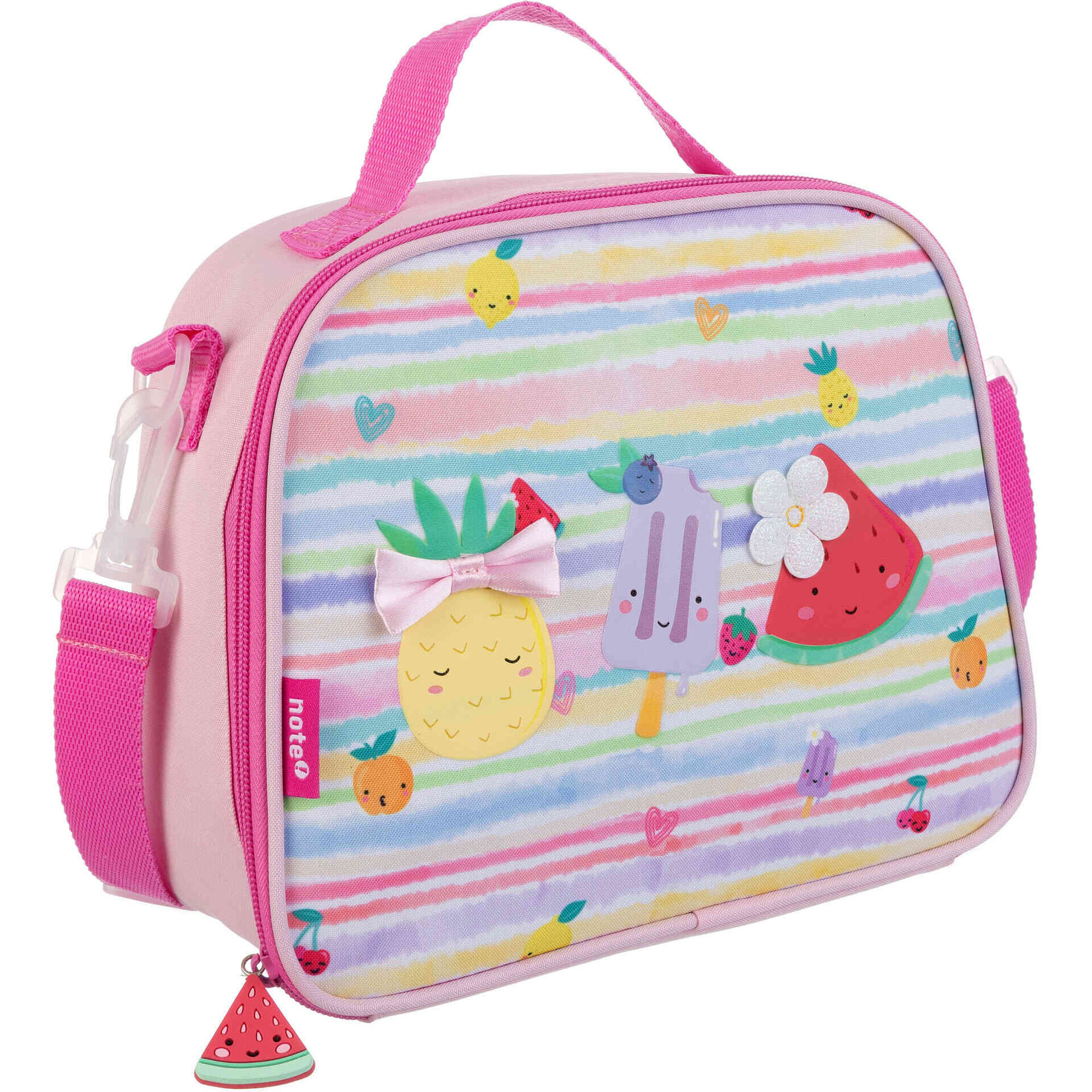 Lancheira 5L Rosa Frutas