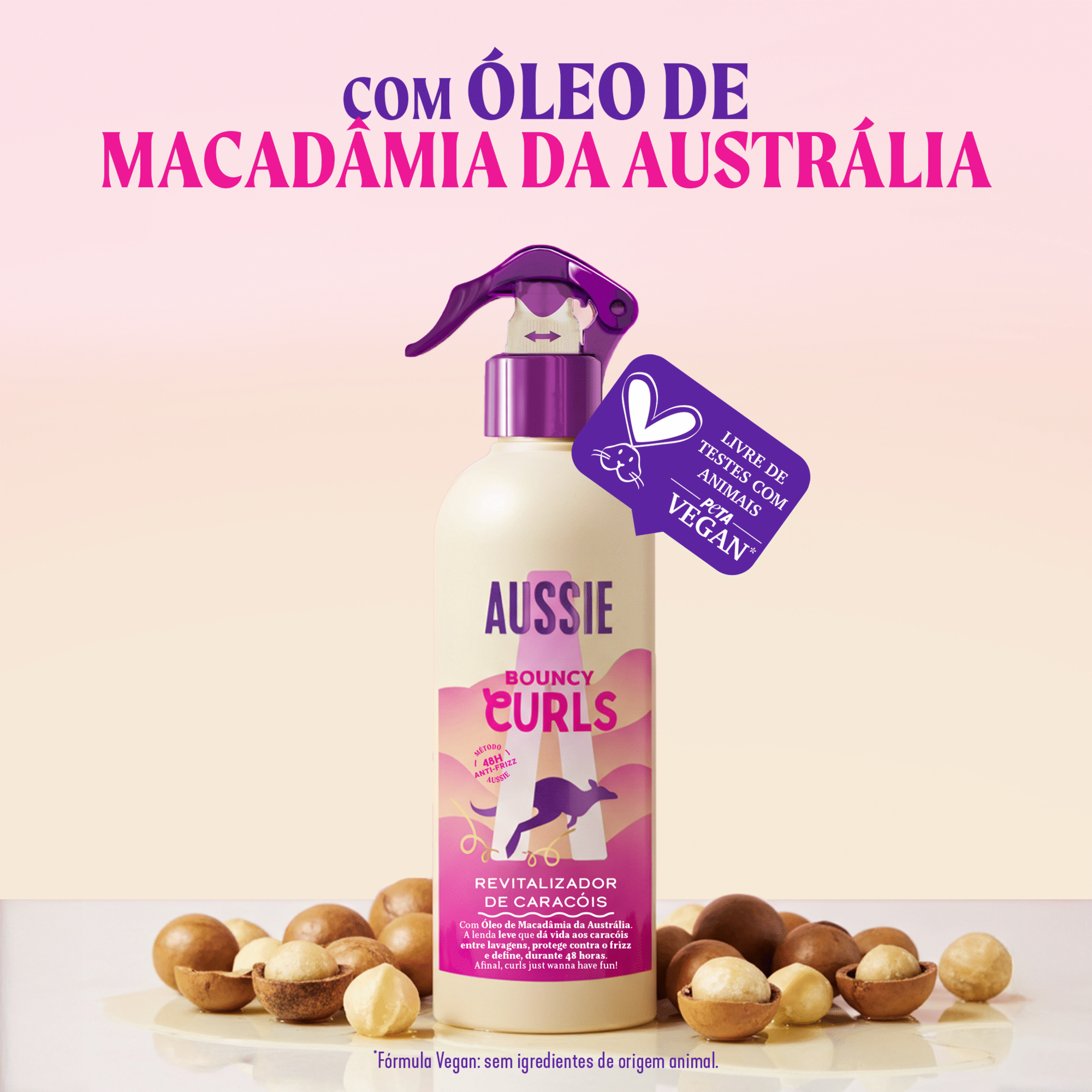 Spray Cabelo Revitalizante Curls Aussie