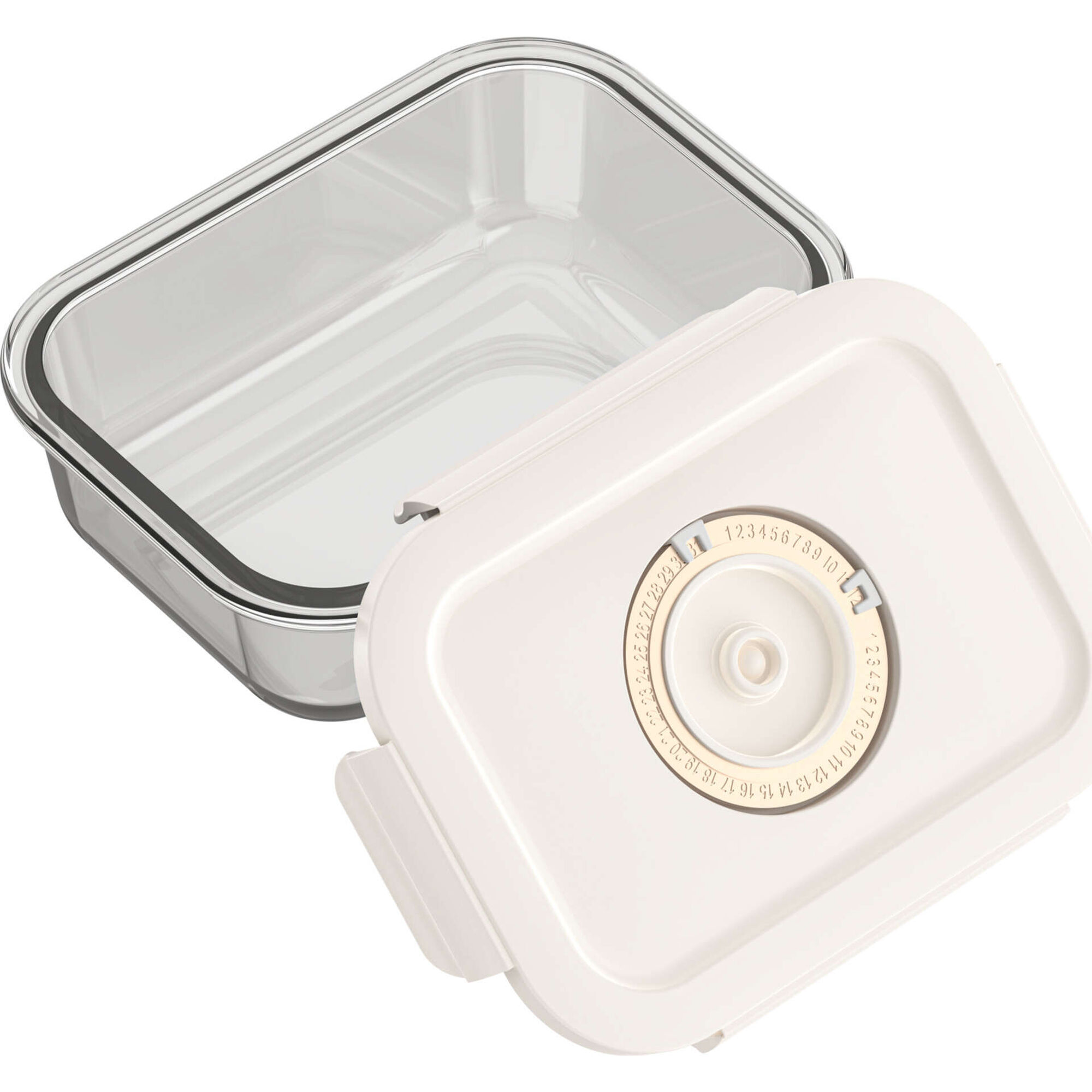 Caixa Vidro 600ml com Vácuo Caixa Vidro 600ml com Vácuo