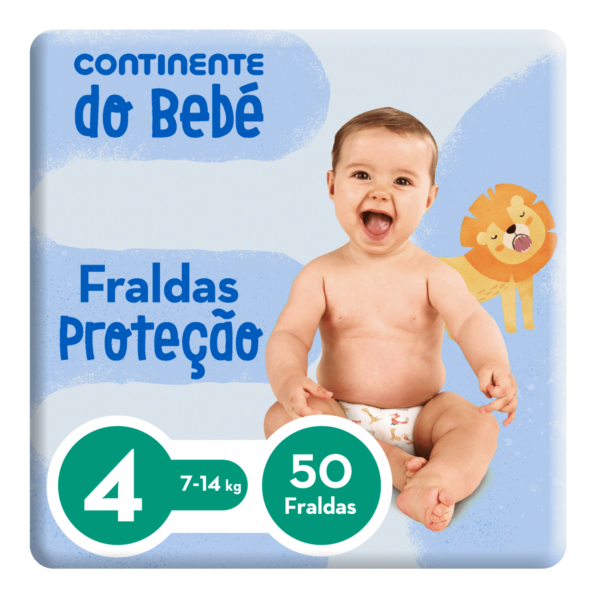 Fraldas Proteção 7-14kg T4