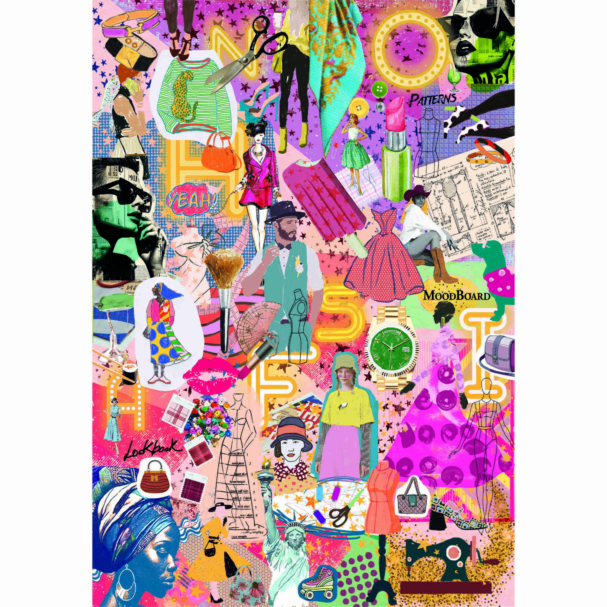 Puzzle More Is More Fashion Design 1000 Peças