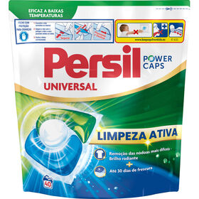 Detergente M&aacute;quina Roupa C&aacute;psulas Universal Persil