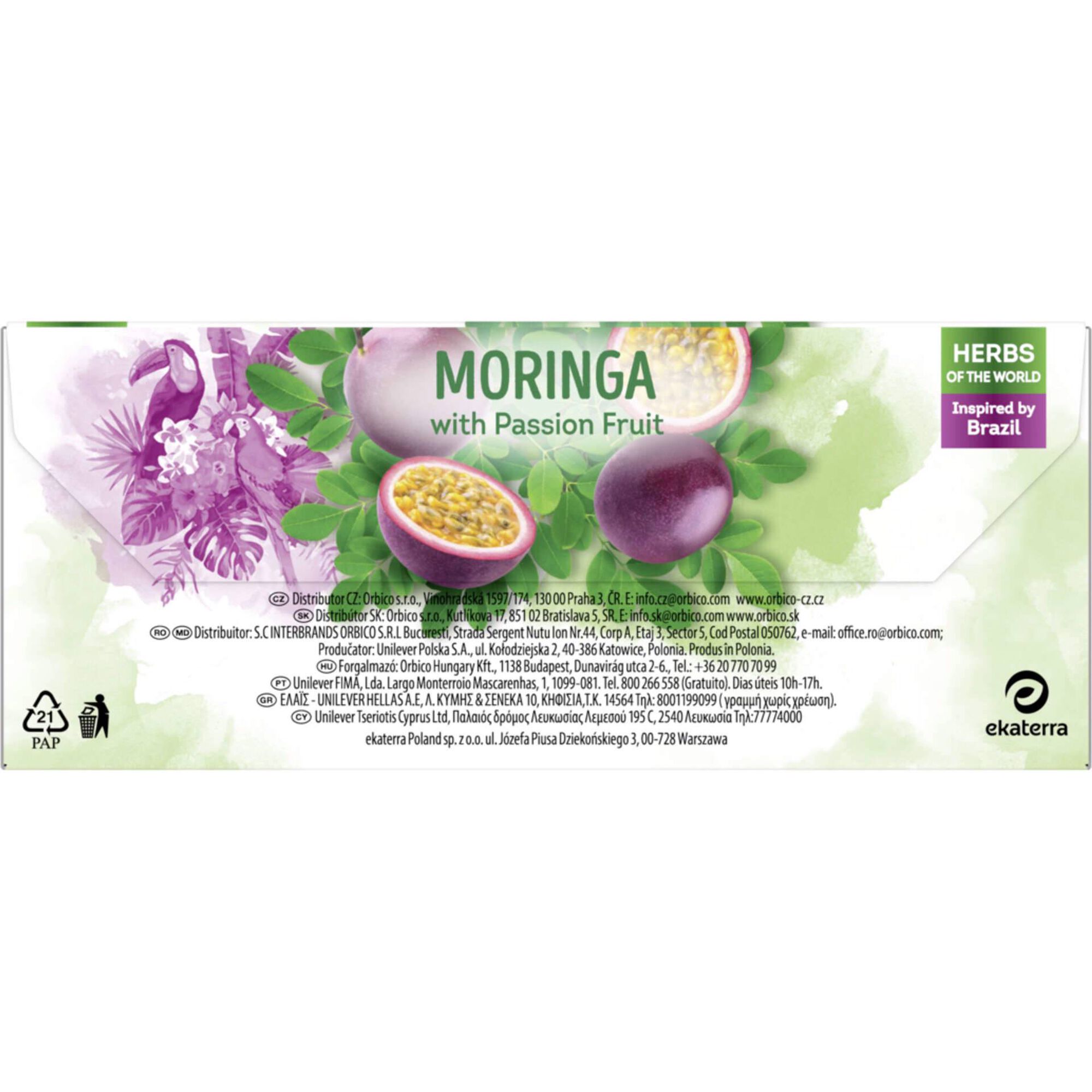 Infusão Moringa e Maracujá Infusão Moringa e Maracujá