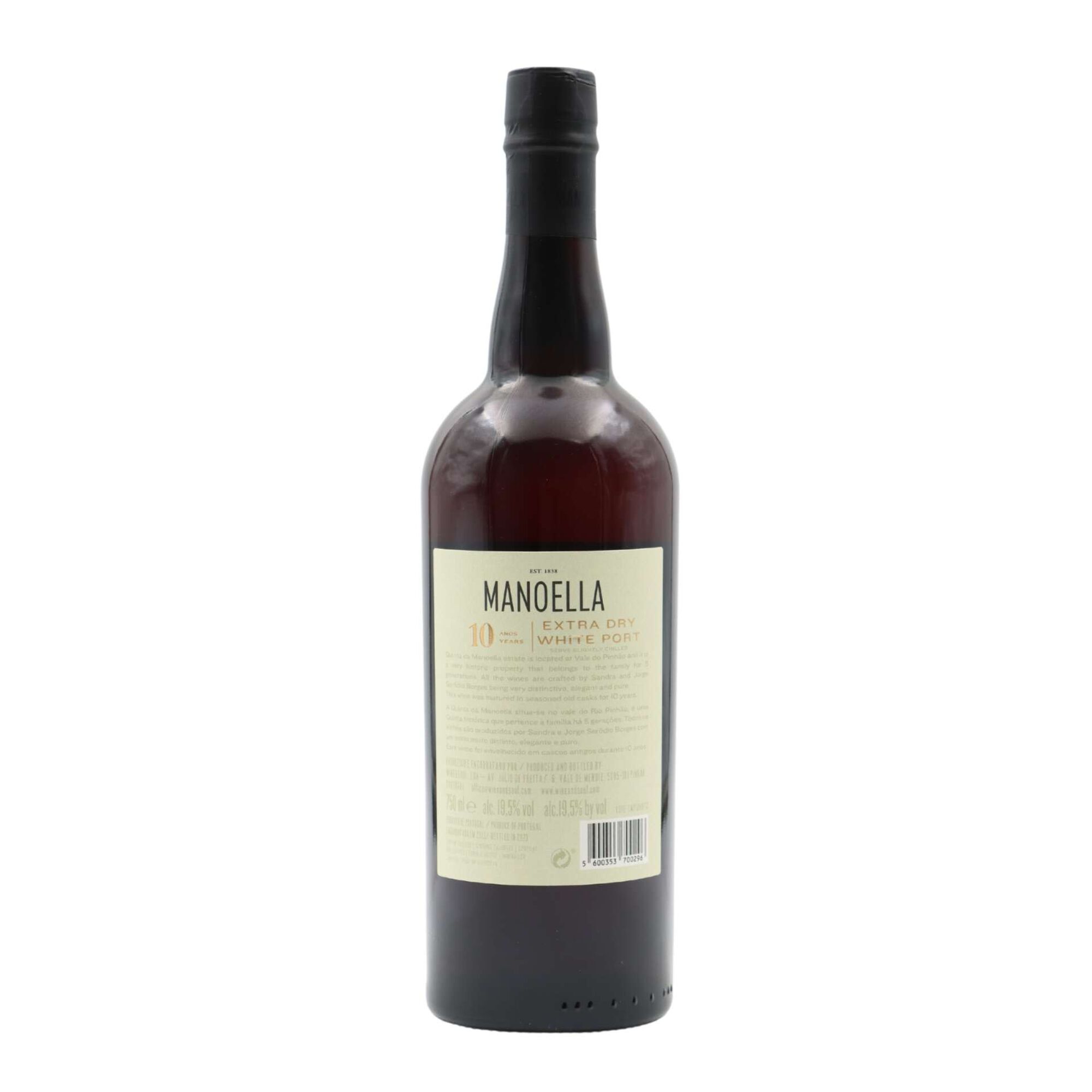 Manoella 10 Anos Dry Vinho Do Porto Branco