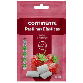 Pastilhas El&aacute;sticas de Morango Continente