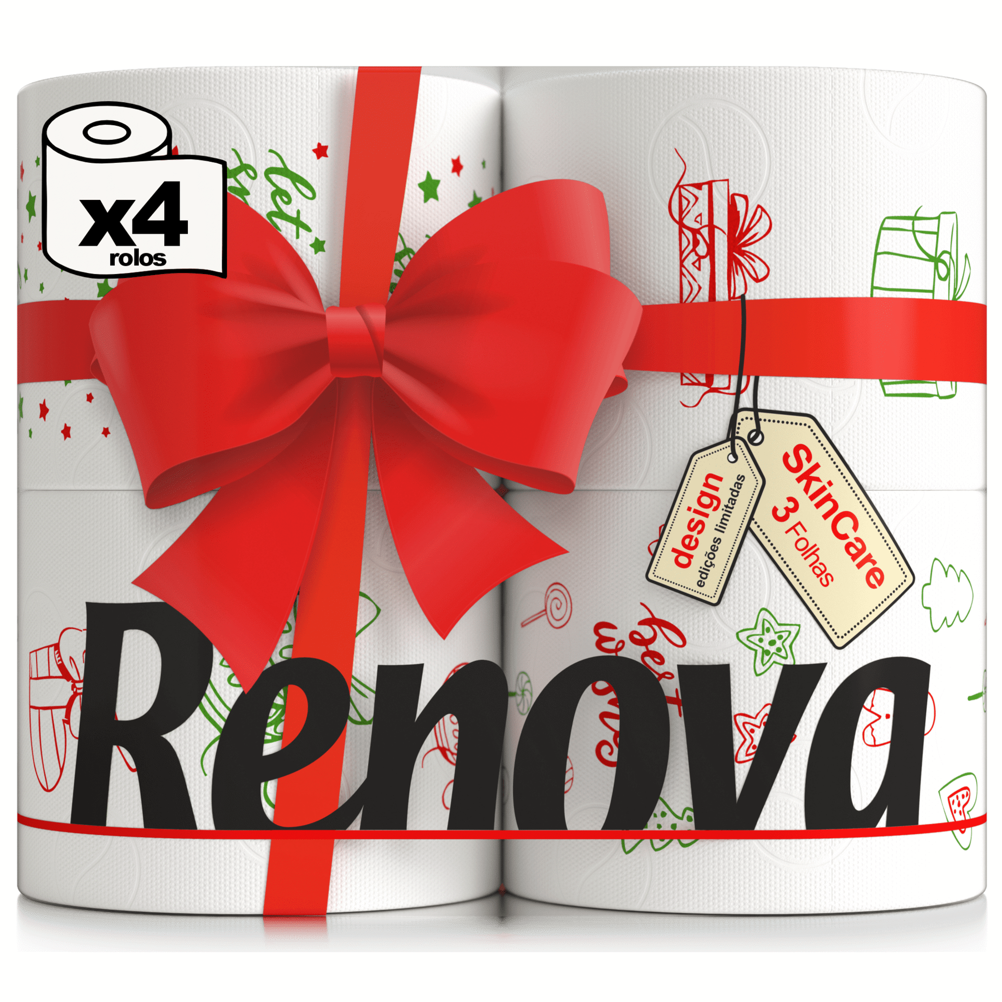 Papel Higiénico 3 Folhas Design Edições Limitadas