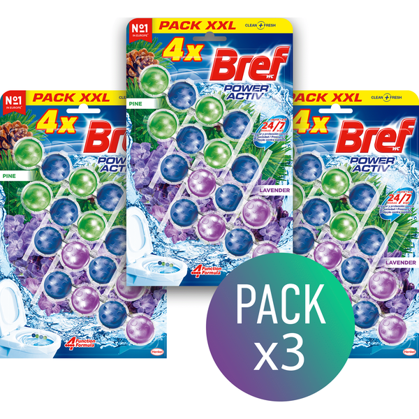 Bloco Sanitário Pinho e Lavanda Bref