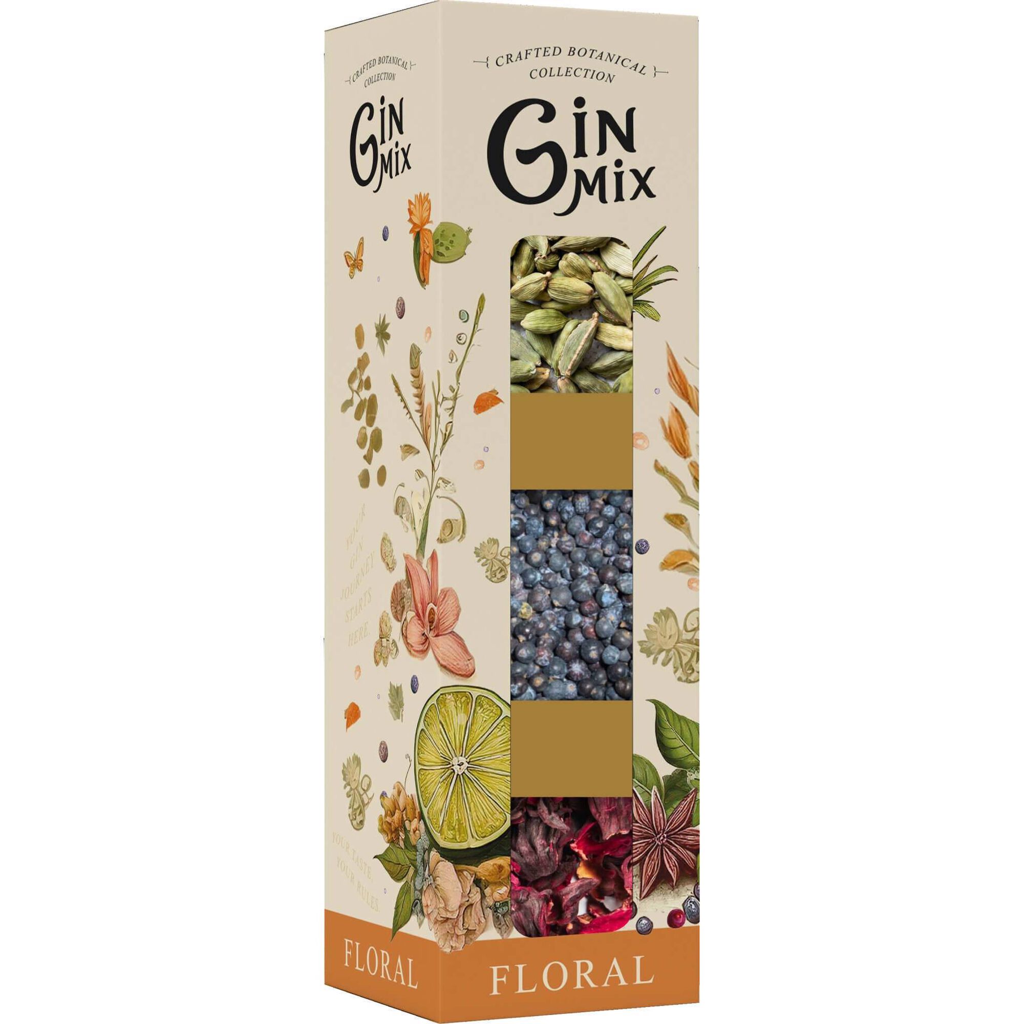Pack Especiarias Floral para Gin