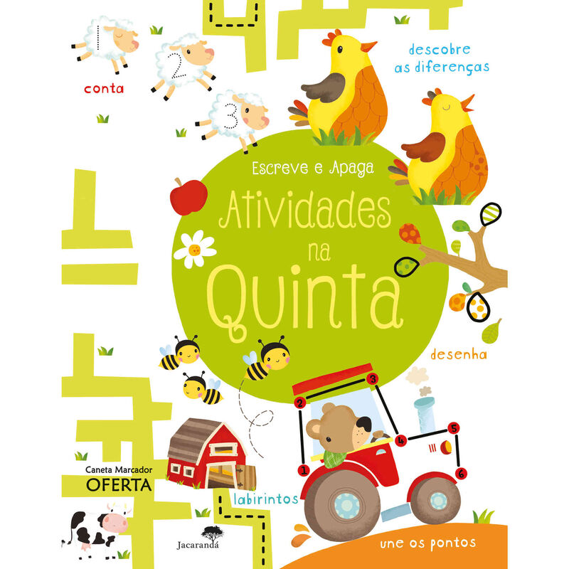 Escreve e Apaga - Atividades na Quinta de Kirsteen Robson e Maria Neradova