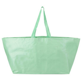 Saco Compras Reutilizável Ráfia 79L Verde