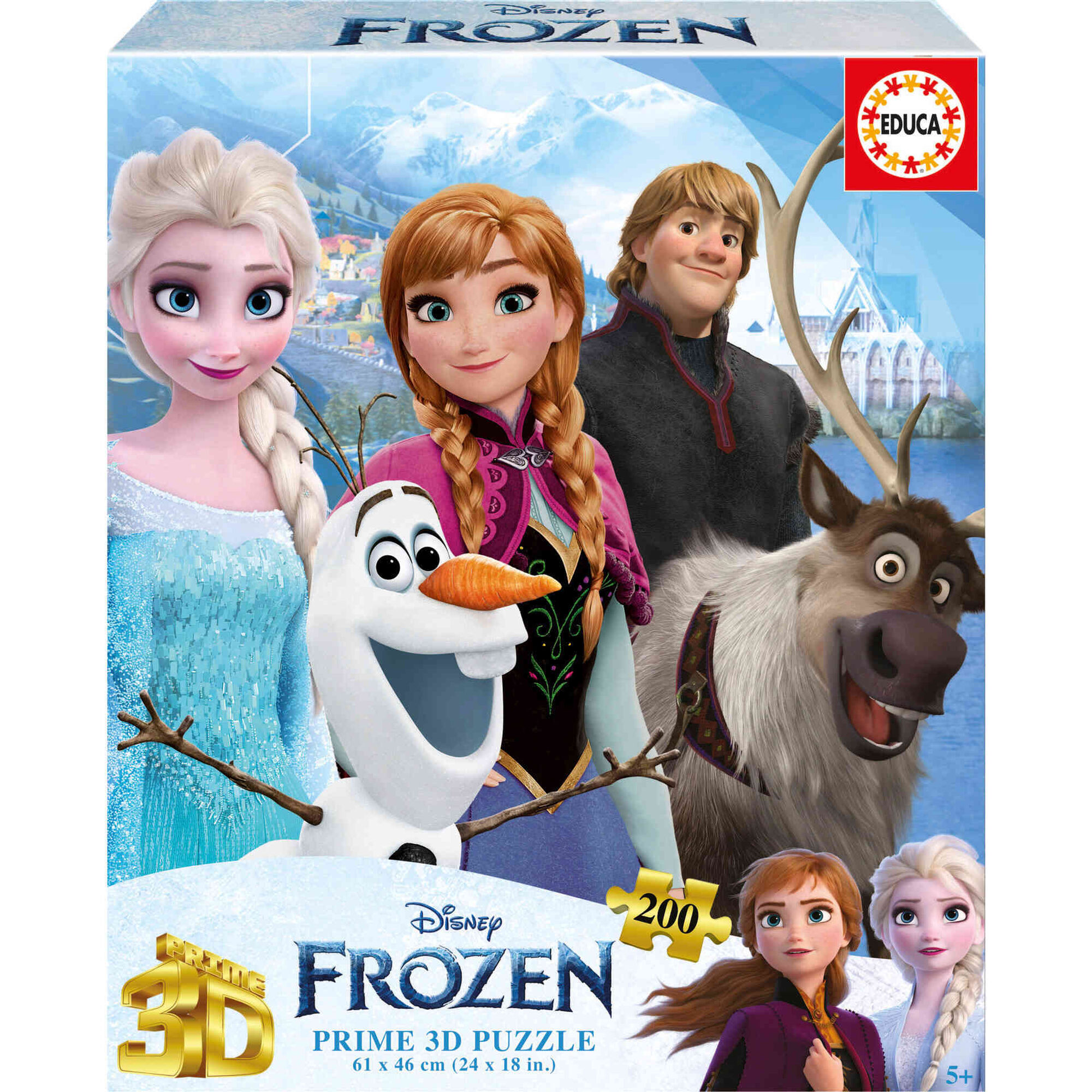 Puzzle 3D Frozen 200 Peças