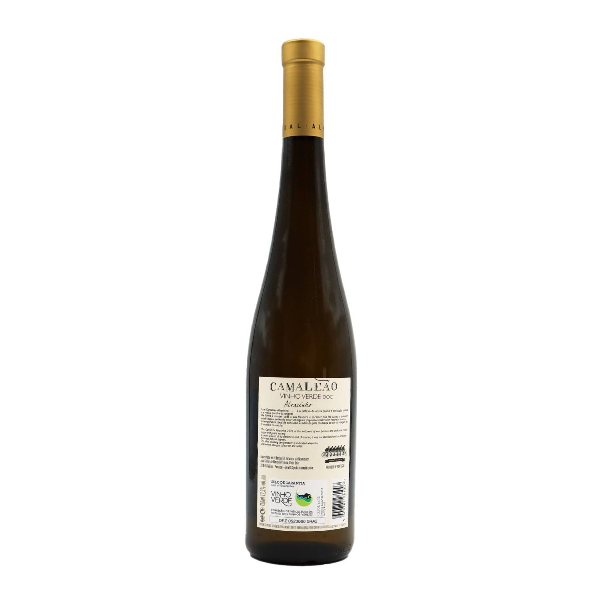 Camale&atilde;o Alvarinho Vinho Verde Branco