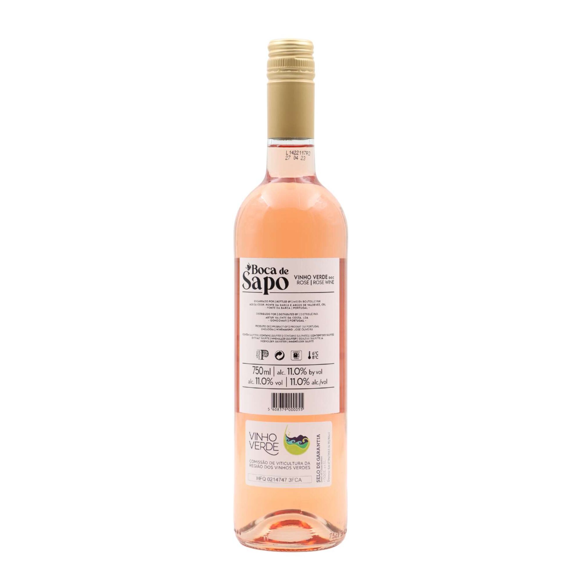 Boca De Sapo Vinho Verde Ros&eacute;