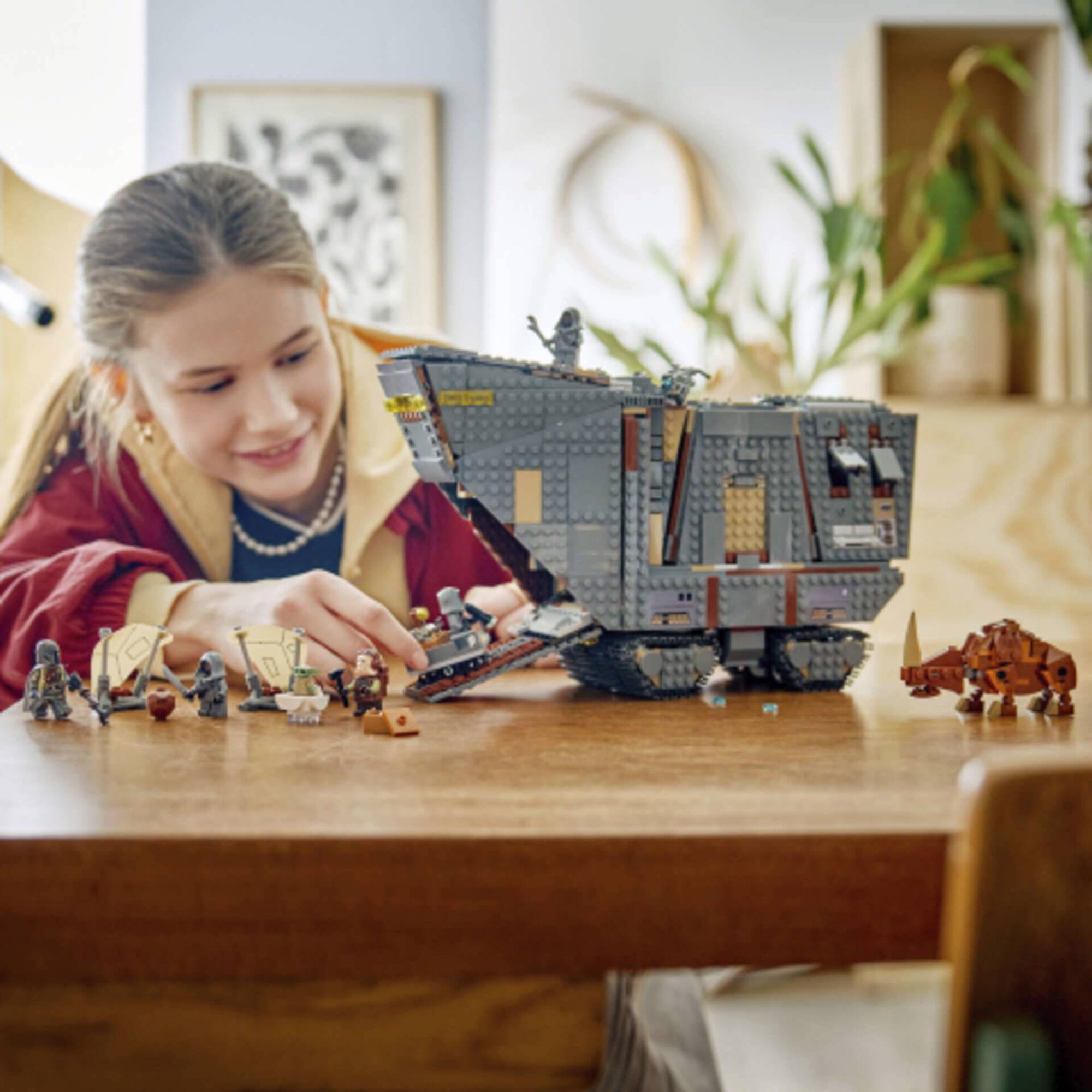 LEGO Star Wars - Sandcrawler Offworld e Mudhorn - 75453