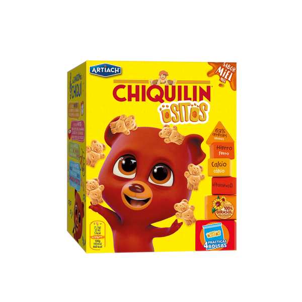 Bolachas Ositos com Mel Artiach