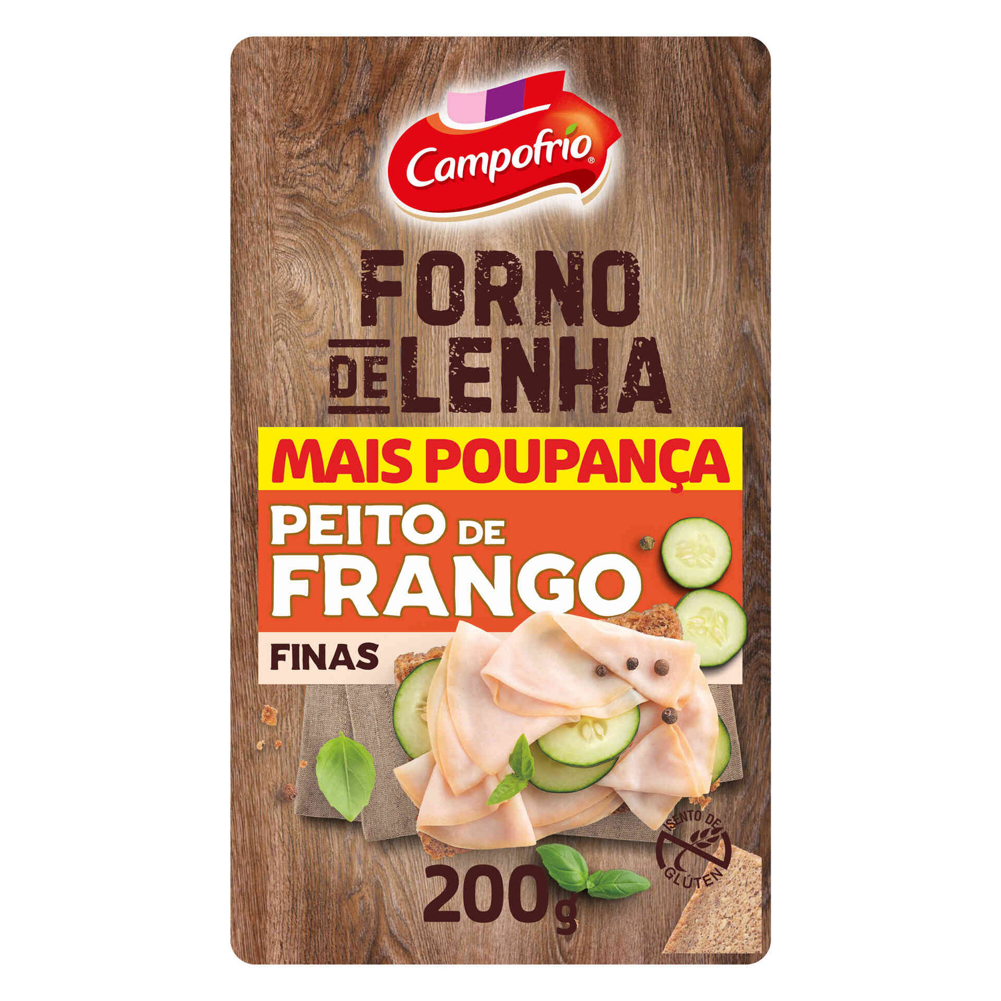 Fiambre de Peito de Frango Forno de Lenha Fatias Finas Fiambre de Peito de Frango Forno de Lenha Fatias Finas