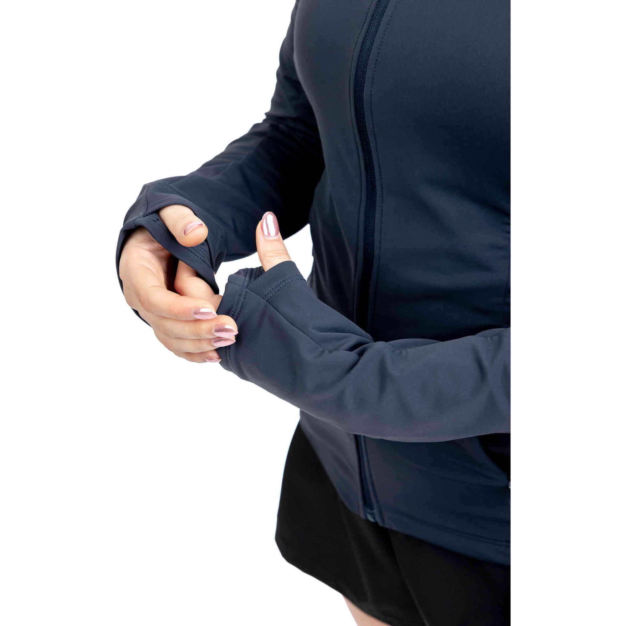 Casaco Fitness Mulher Azul