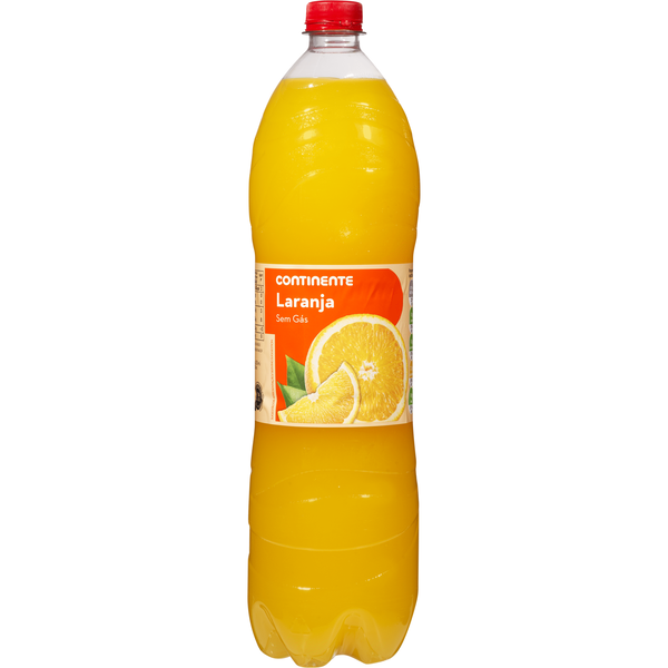 Refrigerante sem Gás Laranja Continente