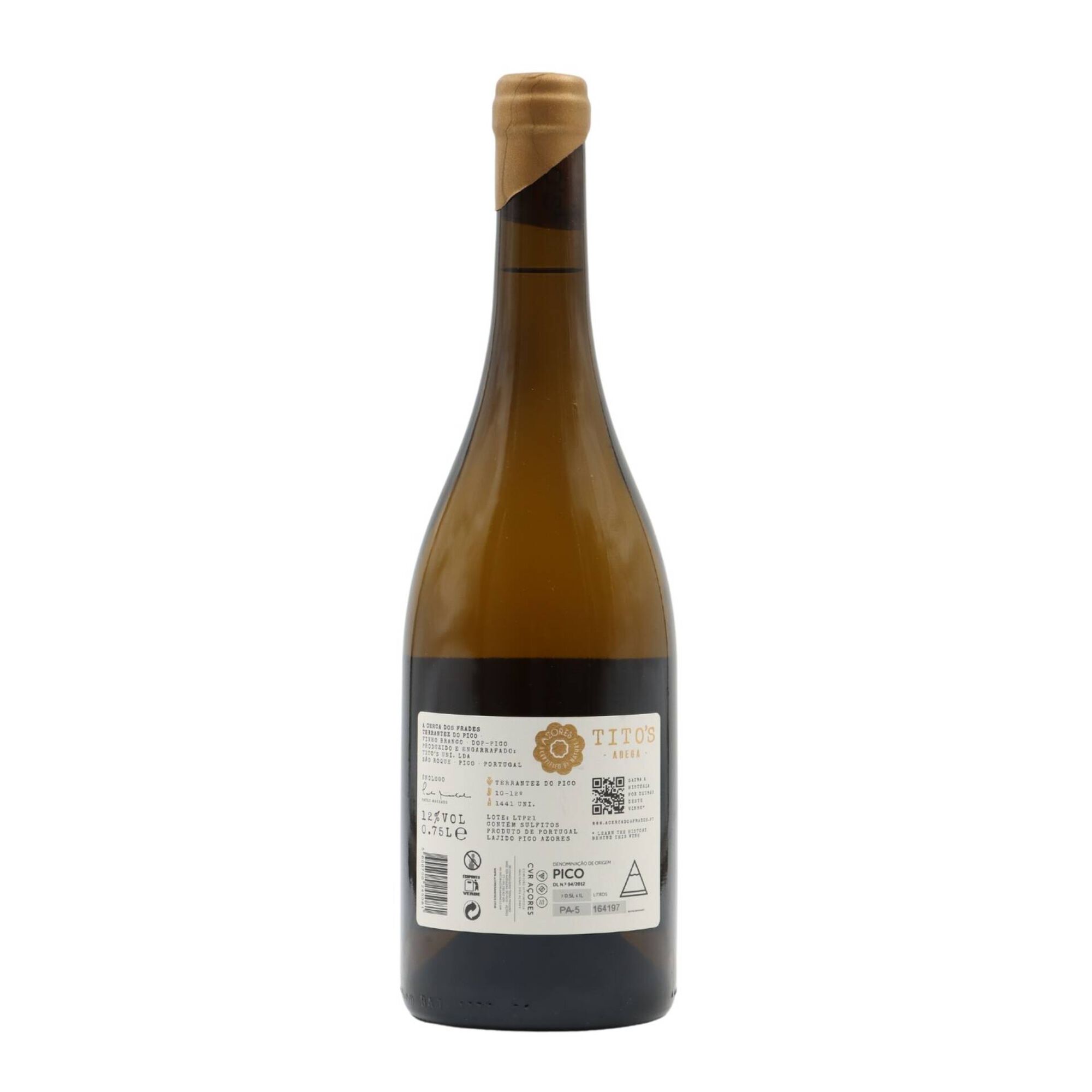Cerca dos Frades Terrantez A&ccedil;ores Vinho Branco