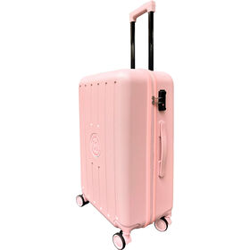 Mala de Viagem Média 4 Rodas Rosa Marshmallow Mala de Viagem Média 4 Rodas Rosa Marshmallow