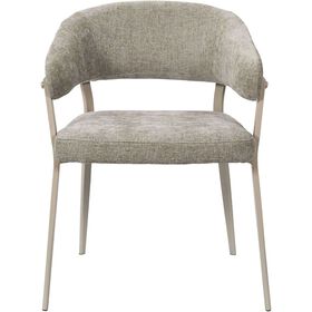 Conjunto de 2 Poltronas Taupe Em&iacute;lia