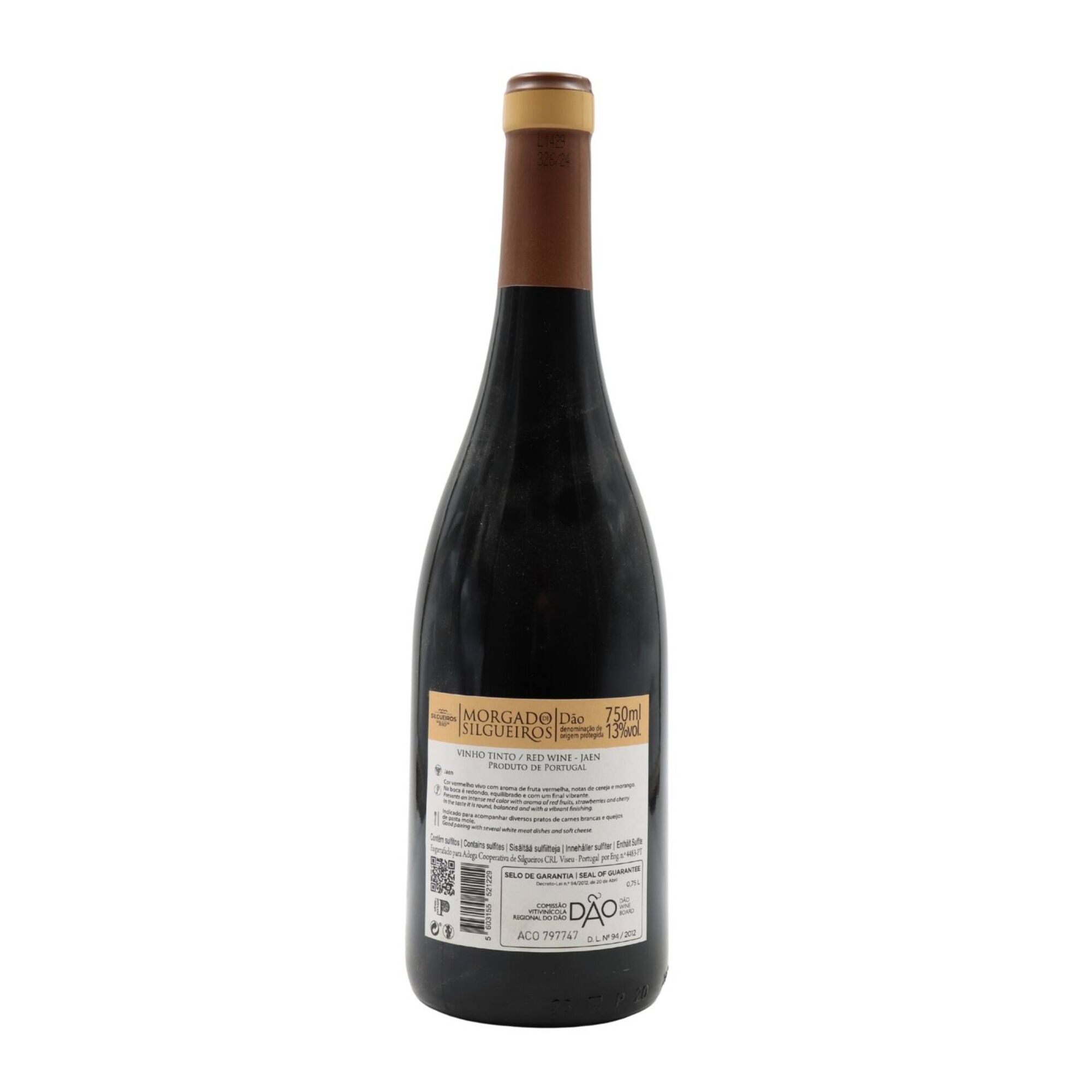 Morgado De Silgueiros Jaen D&atilde;o Vinho Tinto