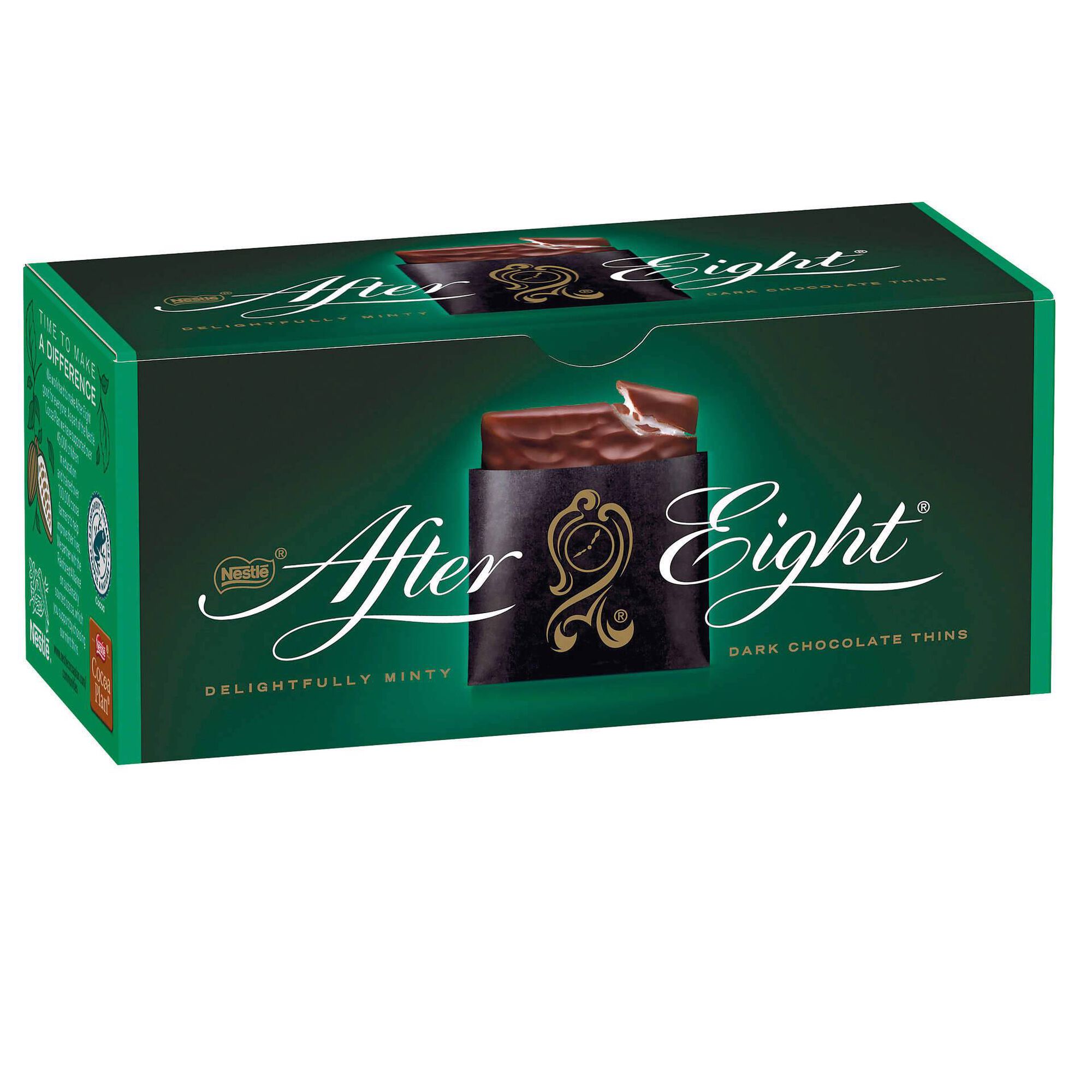 Bombons de Chocolate Negro com Menta