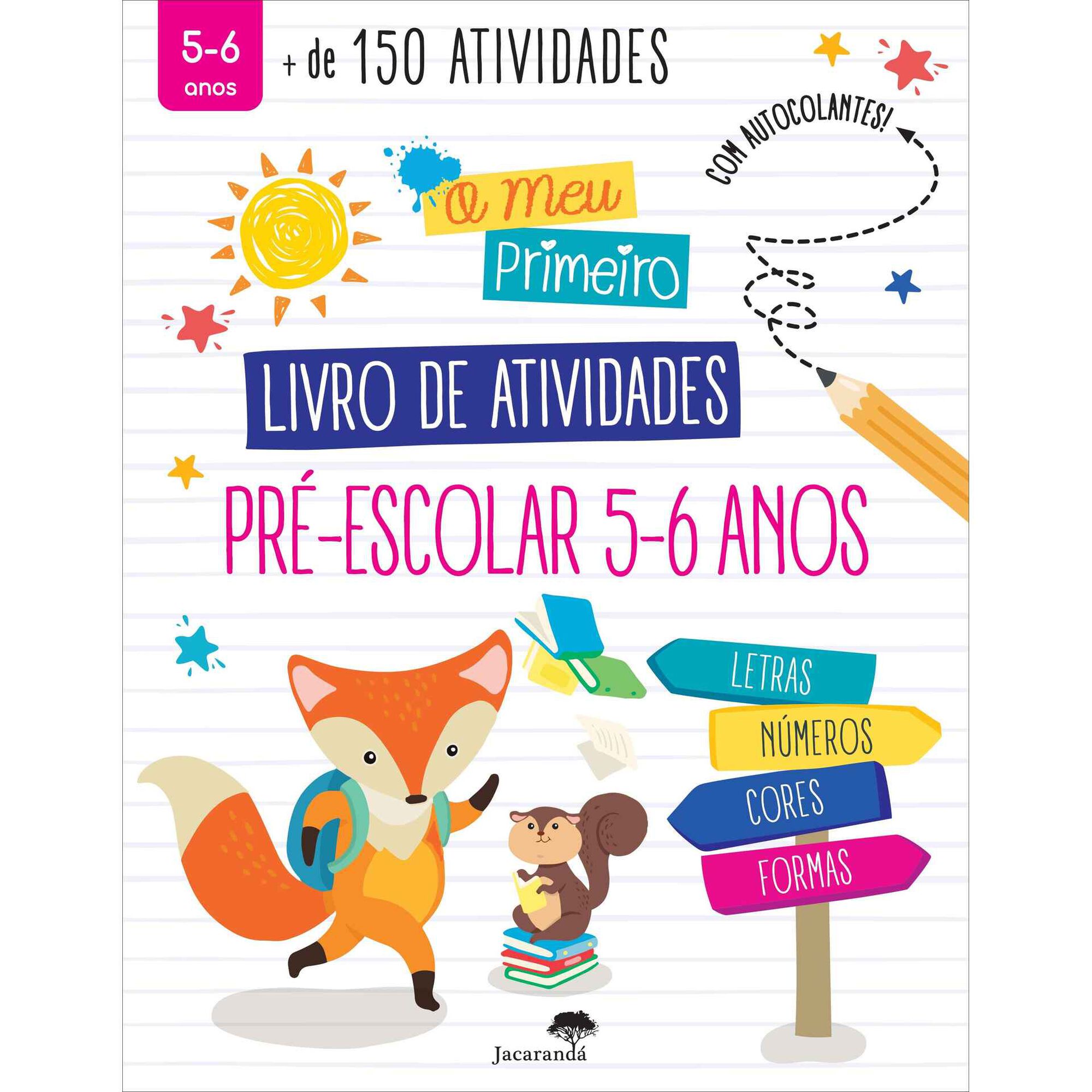 O Meu Primeiro Livro de Atividades Pr&eacute;-Escolar 5-6 Anos