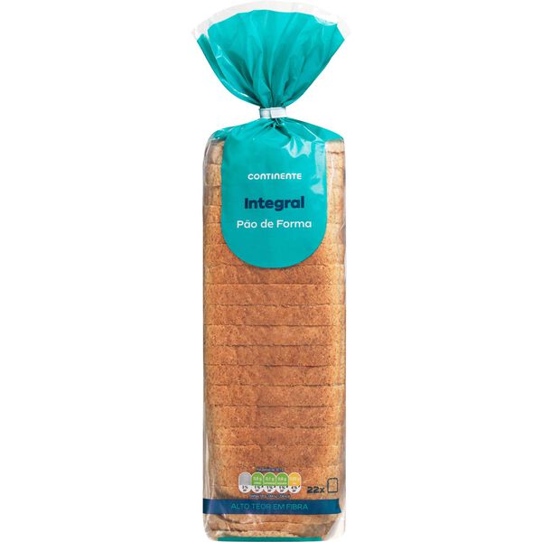 Pão de Forma Integral com Côdea Continente